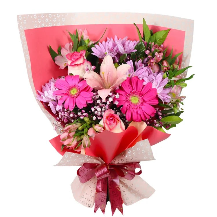 Buquê Premium da Estação Cor de Rosa