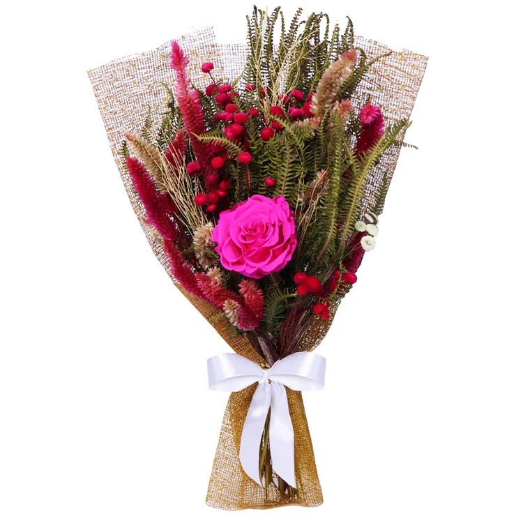 Buquê de Rosa Encantada Pink Singular