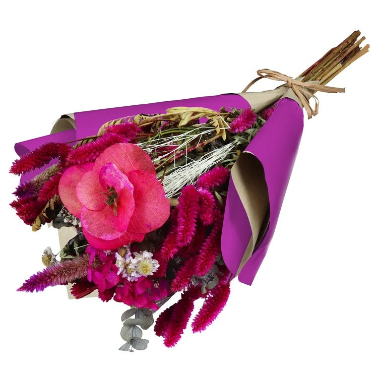 Buquê Poesia de Flores Secas Pink
