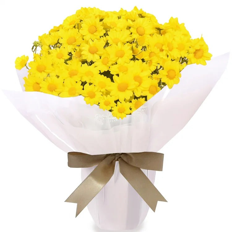 Mini Vaso de Margaridinhas Amarelas