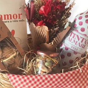 Kit Especiarias Vinho Com Flores