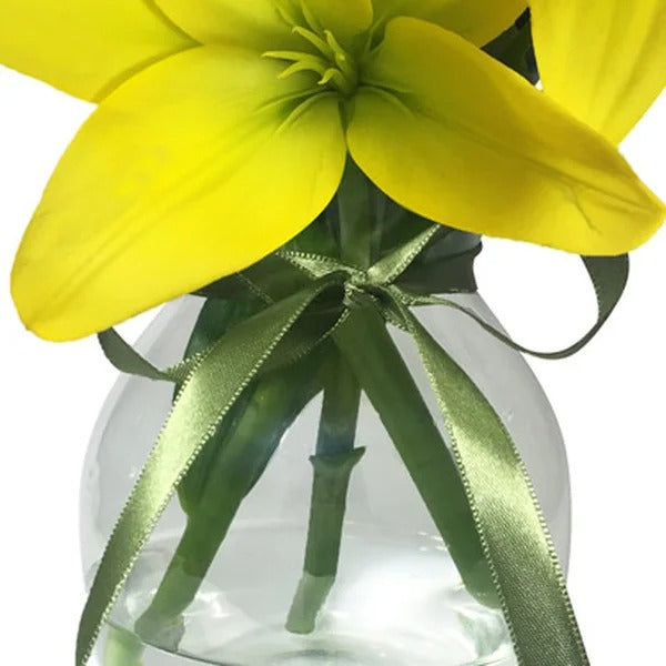 Surpresa de Lírios Amarelos