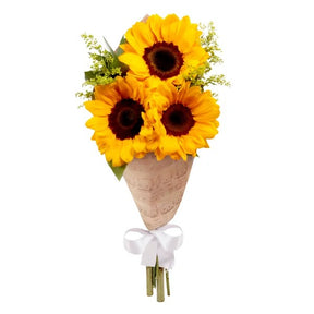 Buquê Partitura Girassol