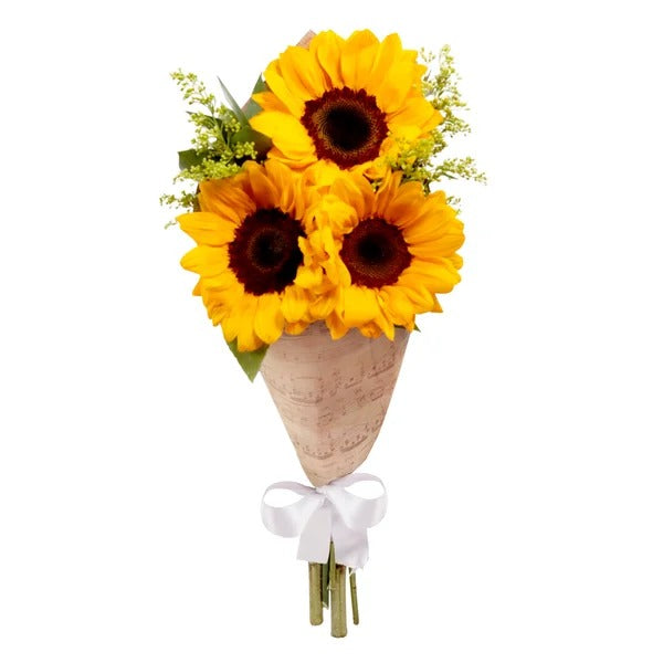 Buquê Partitura Girassol