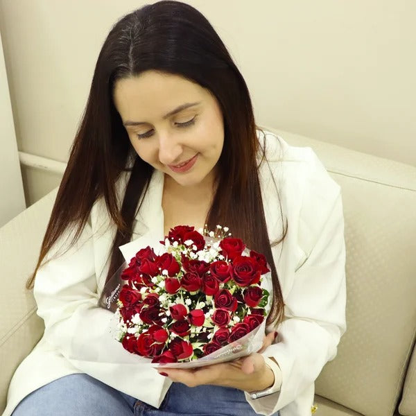 Buquê de Mini Spray Vermelho Florence